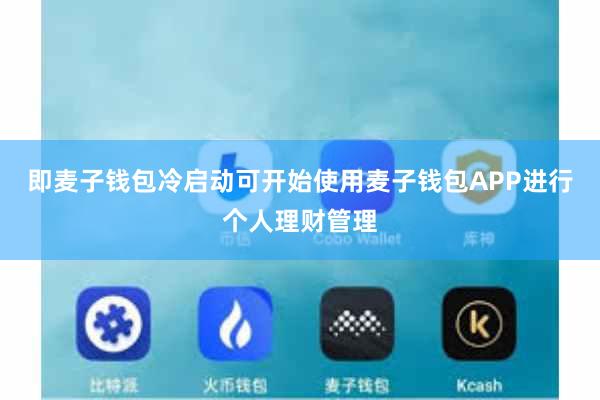 即麦子钱包冷启动可开始使用麦子钱包APP进行个人理财管理